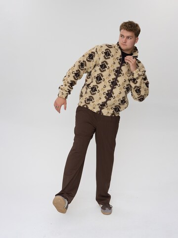 Dxnmxrk Fleece jacket 'DXFulbert' in Beige