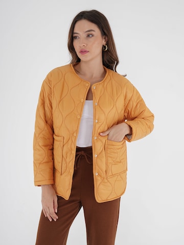 FRESHLIONS Between-Season Jacket in Orange: front