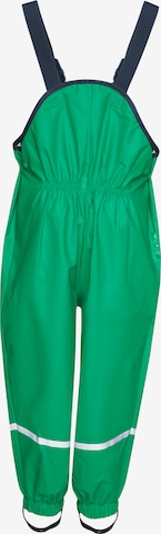 PLAYSHOES Athletic Pants in Green: front
