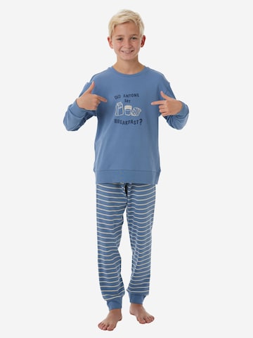 Pyjama ' Nightwear ' SCHIESSER en bleu