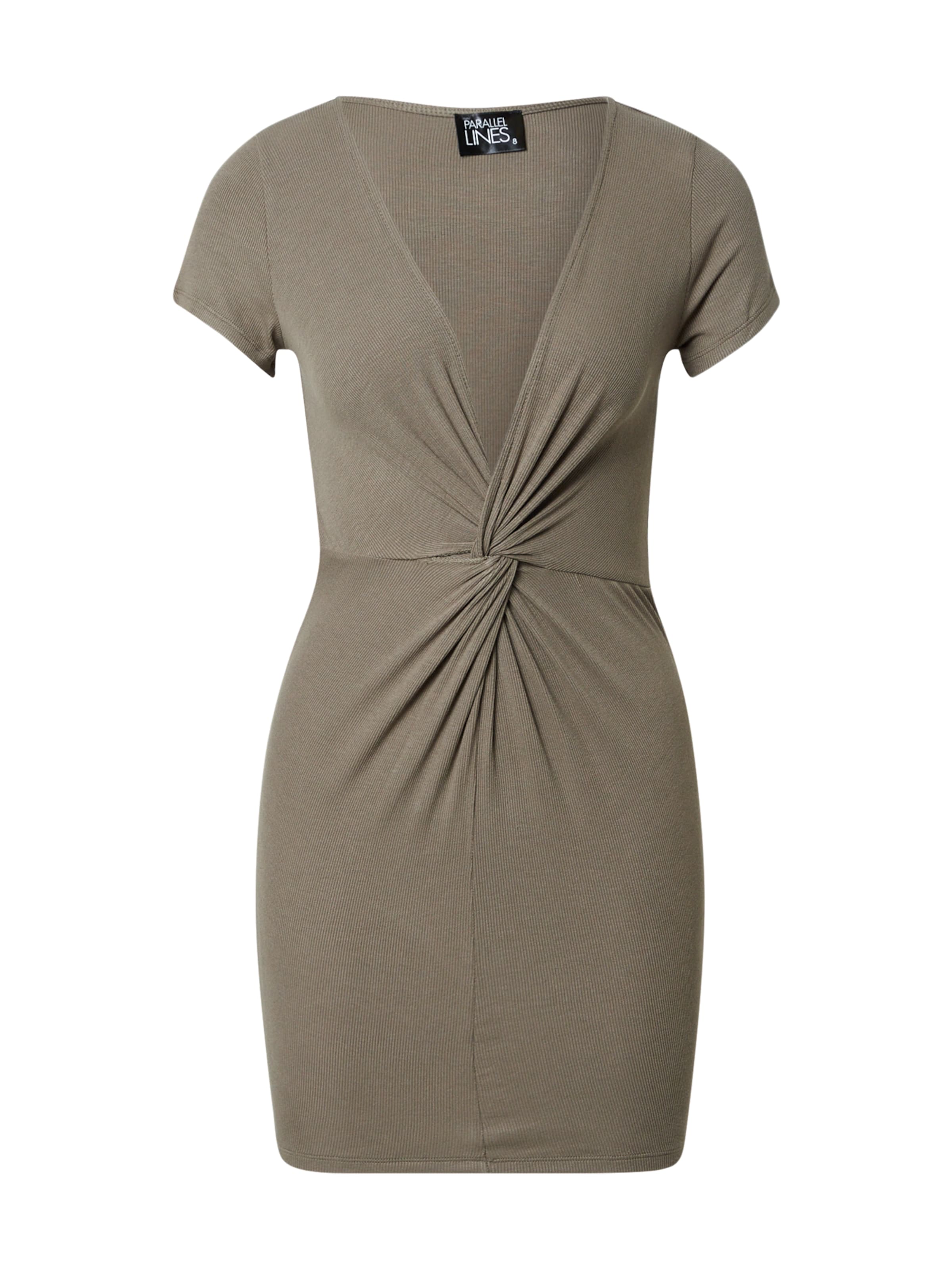 Rochie de la Parallel Lines pe verde: față