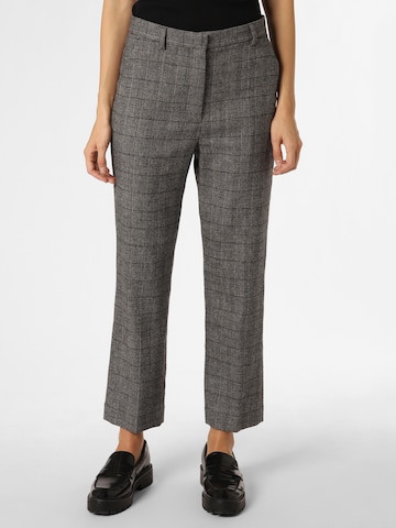 DAY BIRGER ET MIKKELSEN Regular Pleat-Front Pants ' ' in Grey: front