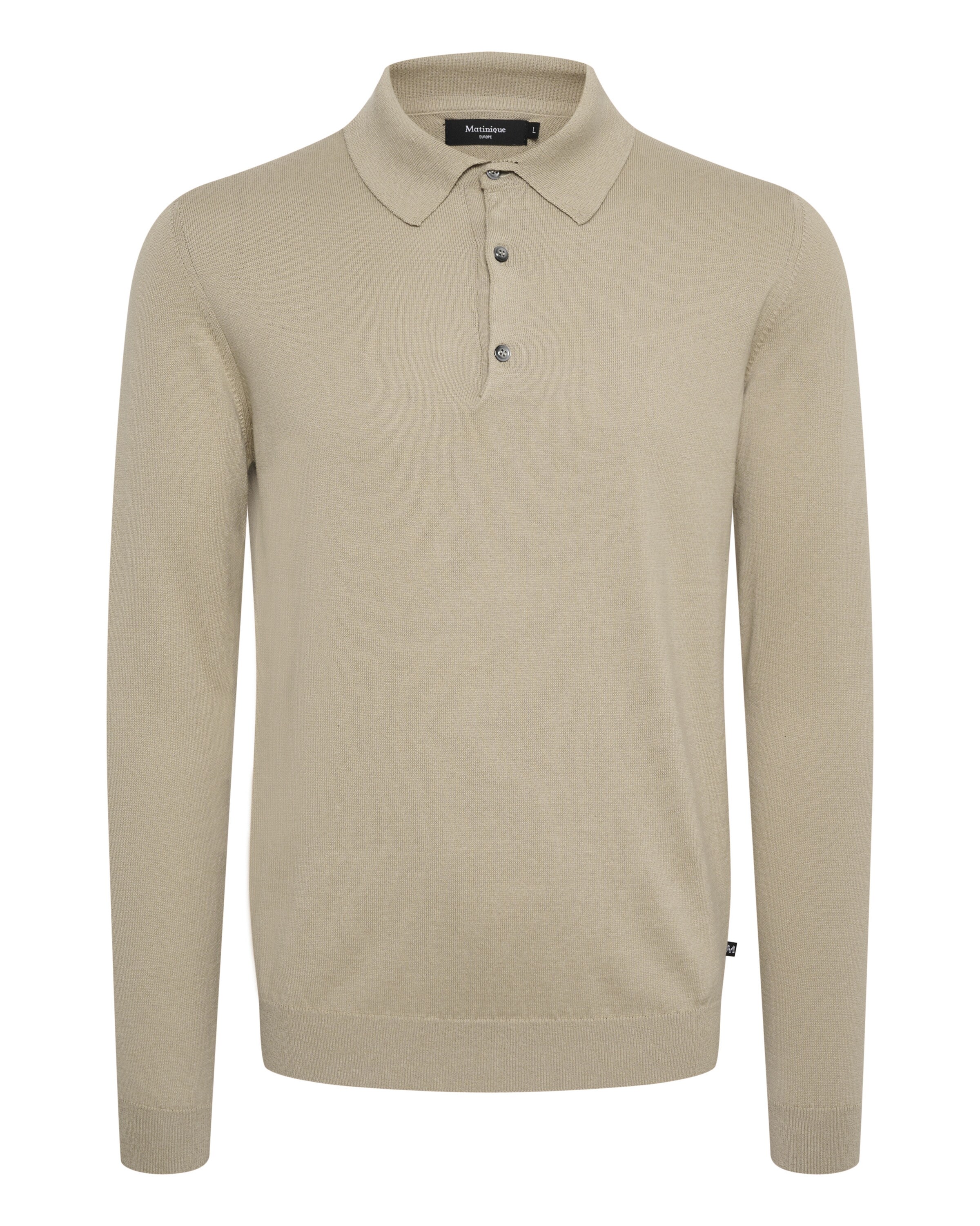 Pull-over 'klint' Matinique en beige : devant
