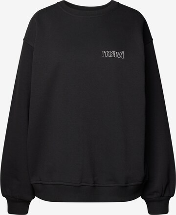 Mavi Sweatshirt in Black: front