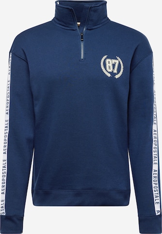 AÉROPOSTALE Sweatshirt in Blau: predná strana