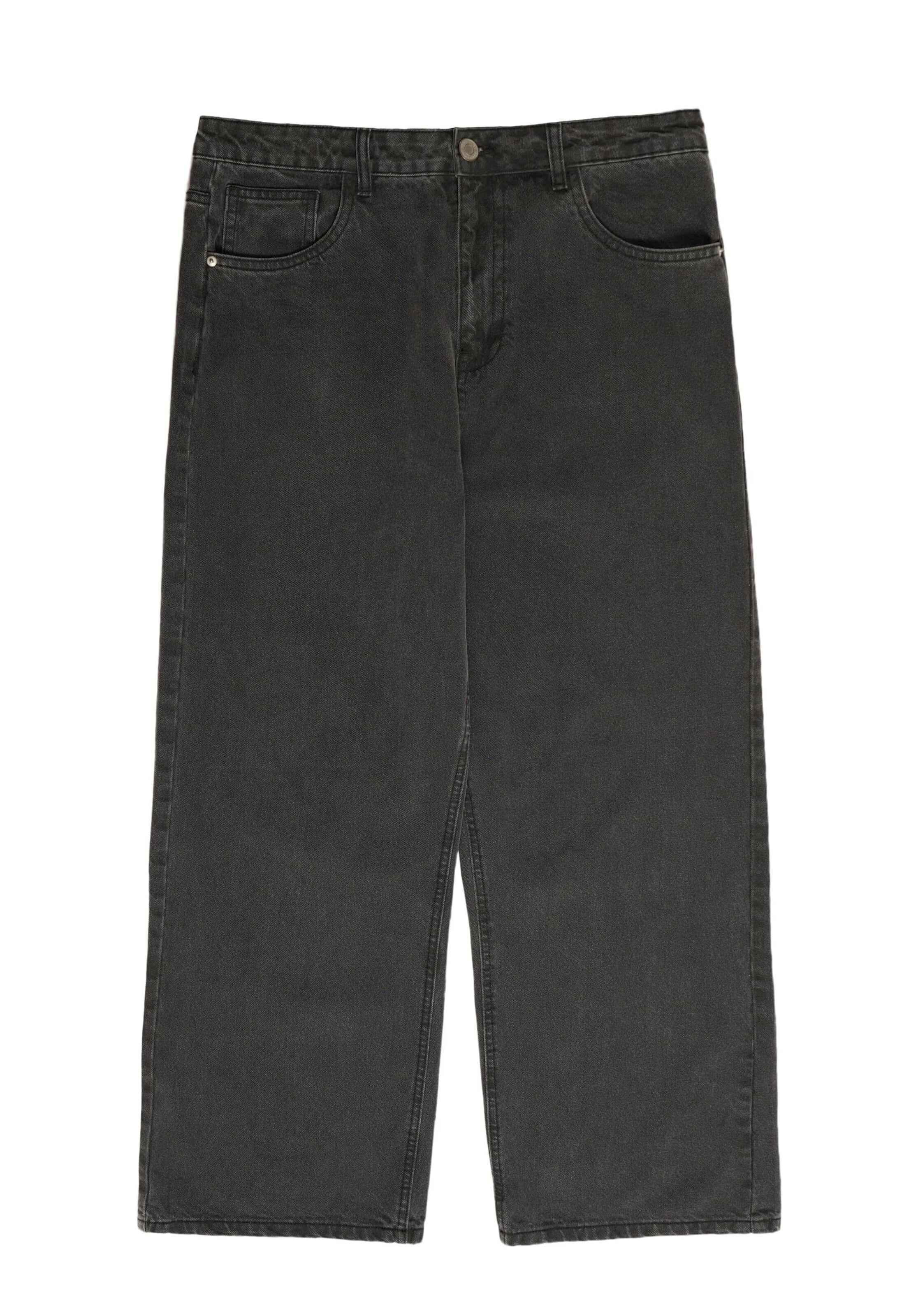 Prohibited Wide Leg Jeans 'Haven' in Grau: Vorderseite