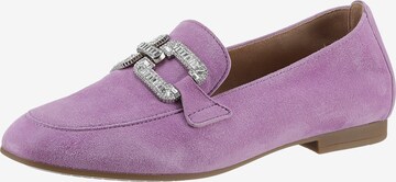 GABOR Classic Flats in Purple: front