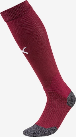 PUMA Soccer Socks in Red: front