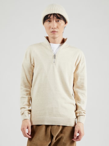 TOM TAILOR Trui in Beige: voorkant
