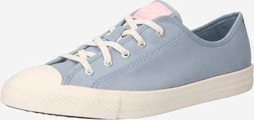 CONVERSE Platform trainers 'Chuck Taylor All Star Dainty' in Blue: front