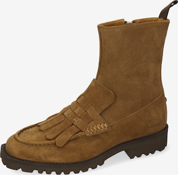 MELVIN & HAMILTON Booties 'Gianna 22' in Brown: front