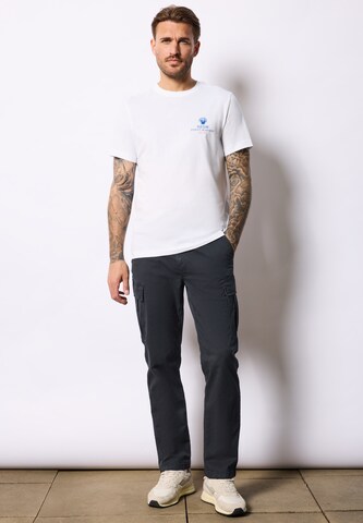 Street One MEN Loose fit Cargo Pants in Blue