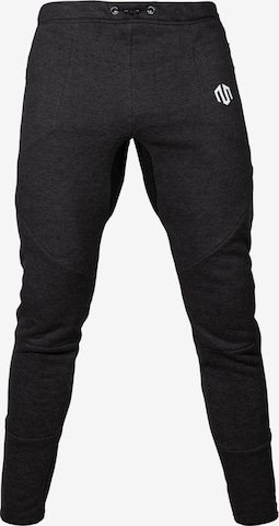 Skinny Pantalon de sport MOROTAI en gris : devant