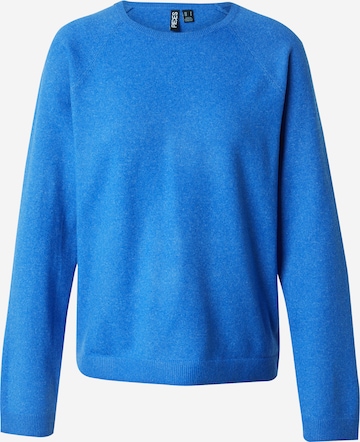PIECES Pullover 'PCBREE' i blå: forside