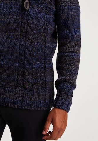 Leif Nelson Strickpullover in Blau