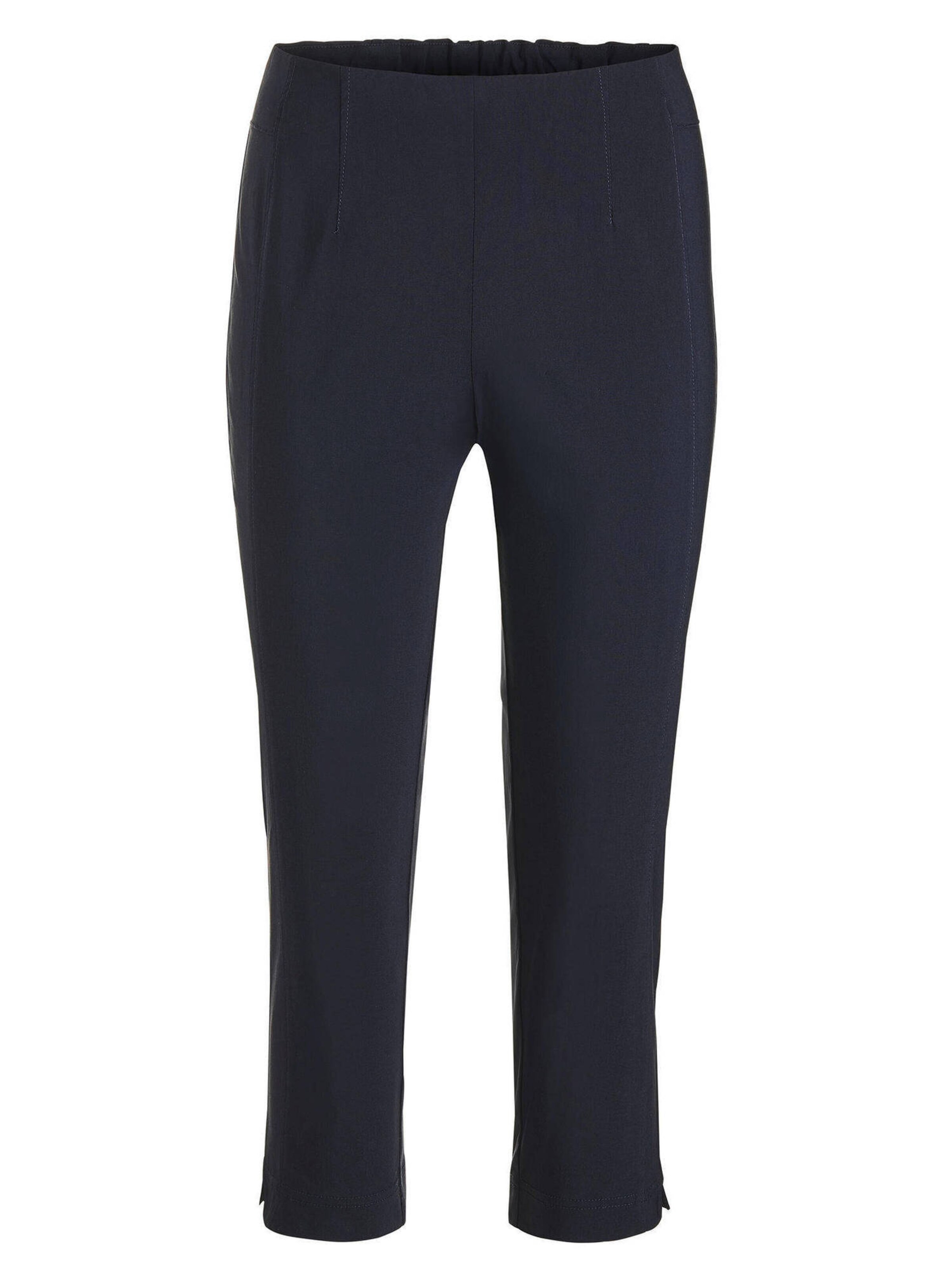 Coupe slim Pantalon 'Louisa' Goldner en bleu : devant