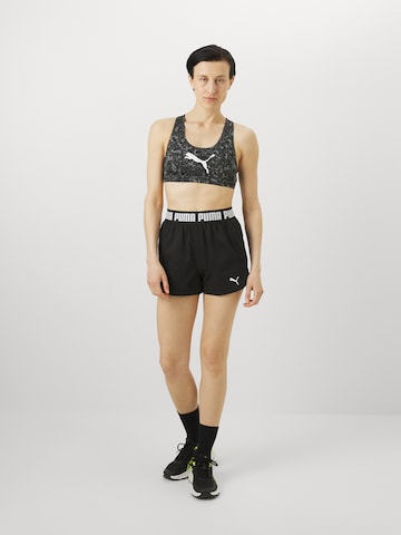 juoda PUMA Biustjė Sportinė liemenėlė '4KEEPS'