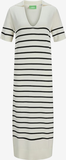 JJXX Úpletové šaty - černá / bílá / barva vaječné skořápky, Produkt