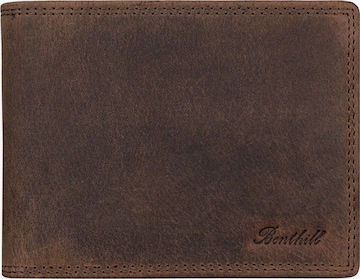 Benthill Wallet in Brown: front