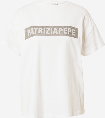 PATRIZIA PEPE Tričko - biela: predná strana