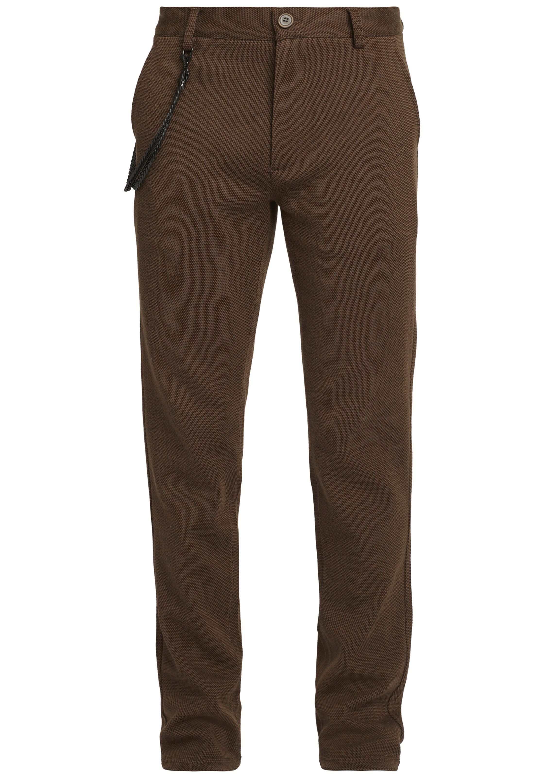 BLEND Chino 'Walton' in Bruin: voorkant