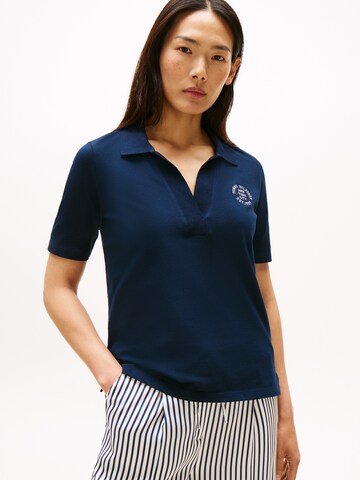 TOMMY HILFIGER Футболка в Синий: спереди