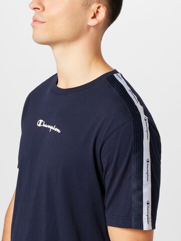 Champion Authentic Athletic Apparel Tričko 'Legacy' – modrá