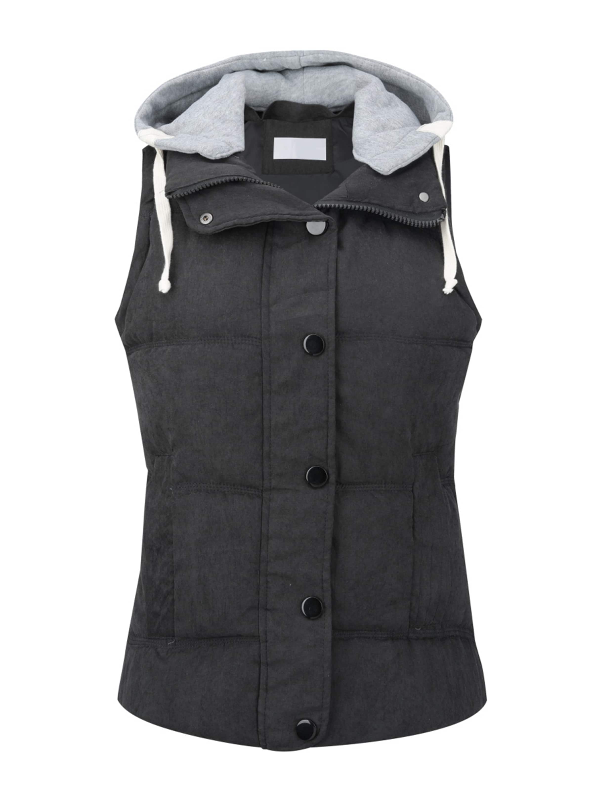 Youthup Vest in Black: front