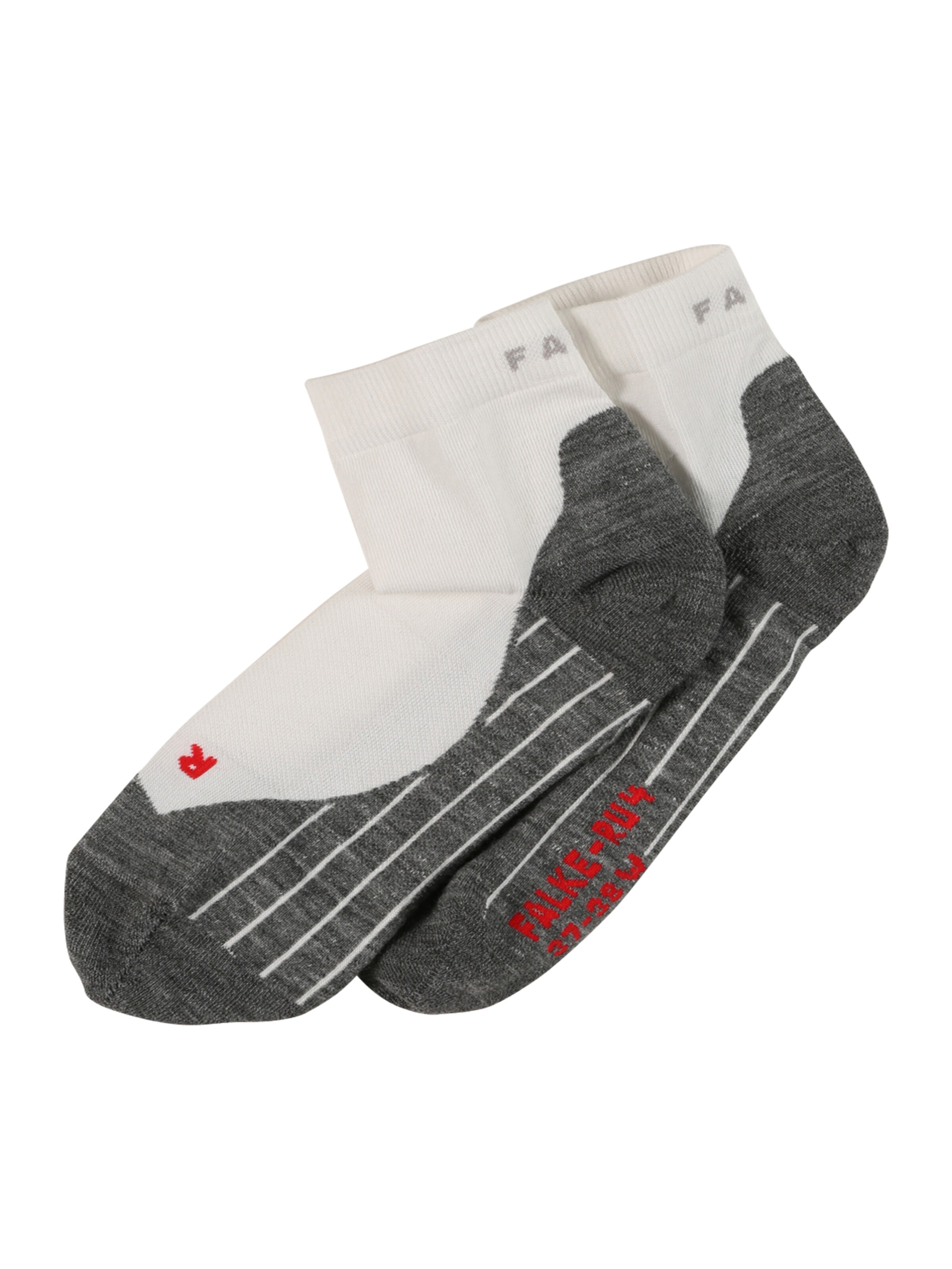 FALKE Sportsocken 'RU4' in Weiß: Vorderseite