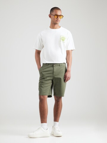 Regular Pantalon chino SCOTCH & SODA en vert