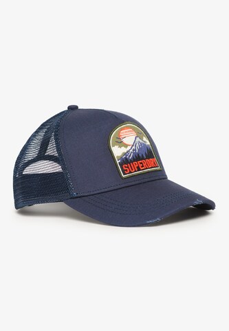 Superdry Cap 'Dirt Road' in Blau