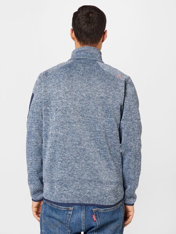 CMP Regular fit Athletic Fleece Jacket in Blue