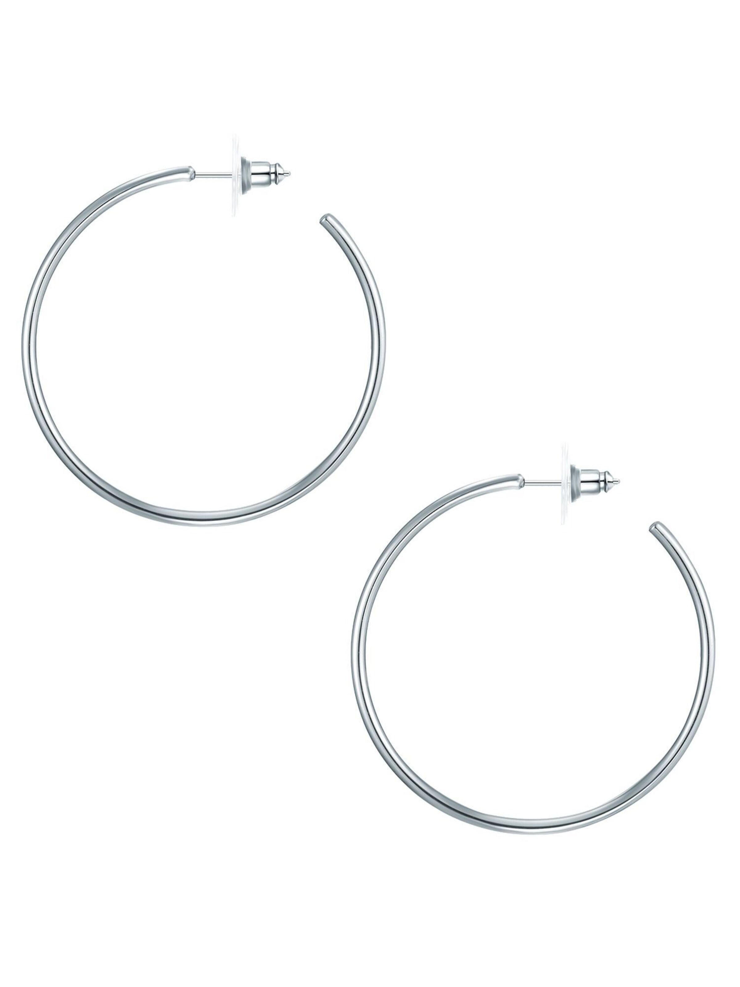 Lulu & Jane Earrings in Silver