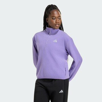 ADIDAS PERFORMANCE - Jersey deportivo en lila: frente