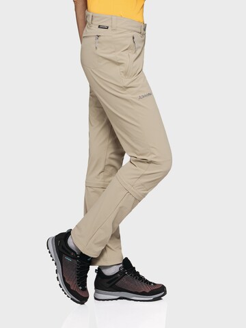 Schöffel Regular Zipp - Off ' Pants Engadin1 Zip Off ' in Beige
