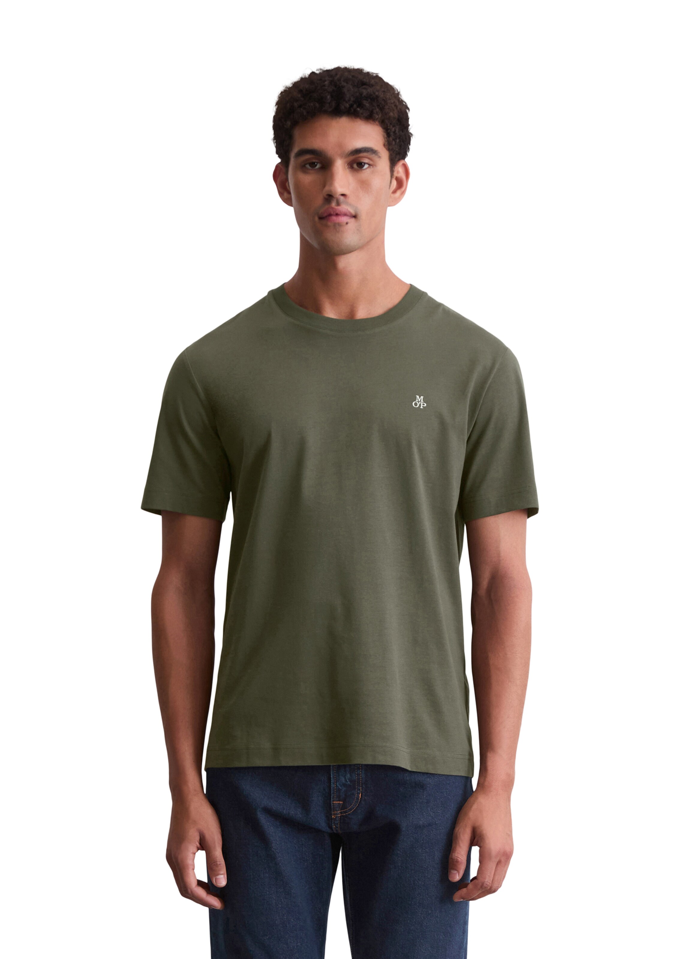Marc O'Polo Shirt in Green: front