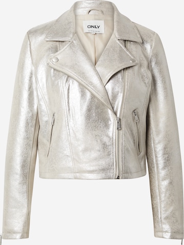 ONLY Between-Season Jacket 'PARIS' in Silver: front