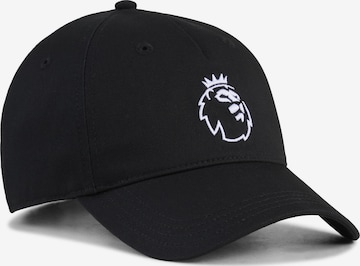 PUMA Cap 'Premier League' in Schwarz: Vorderseite