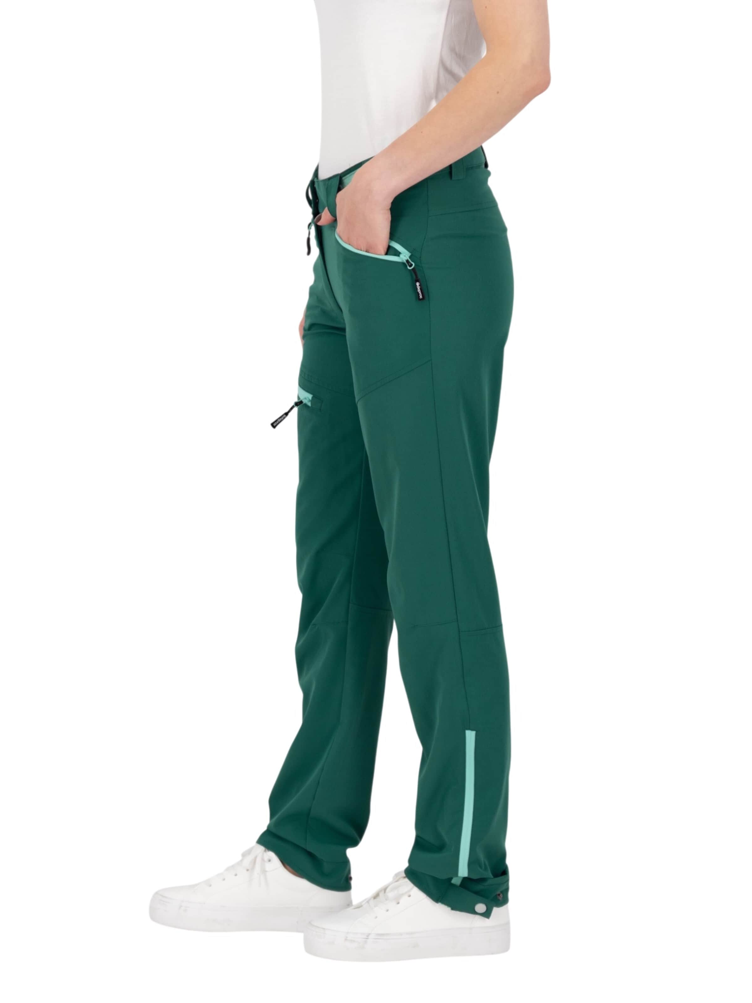 deproc Slimfit Outdoorbroek in Groen