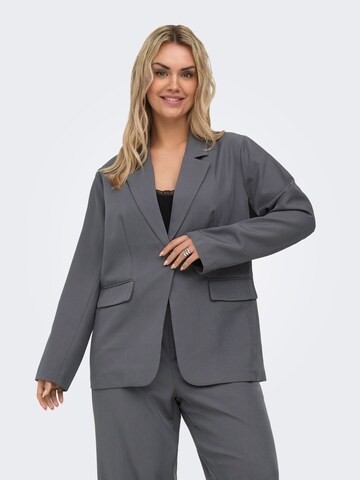 Blazer 'CARVictoria' ONLY Carmakoma en gris : devant