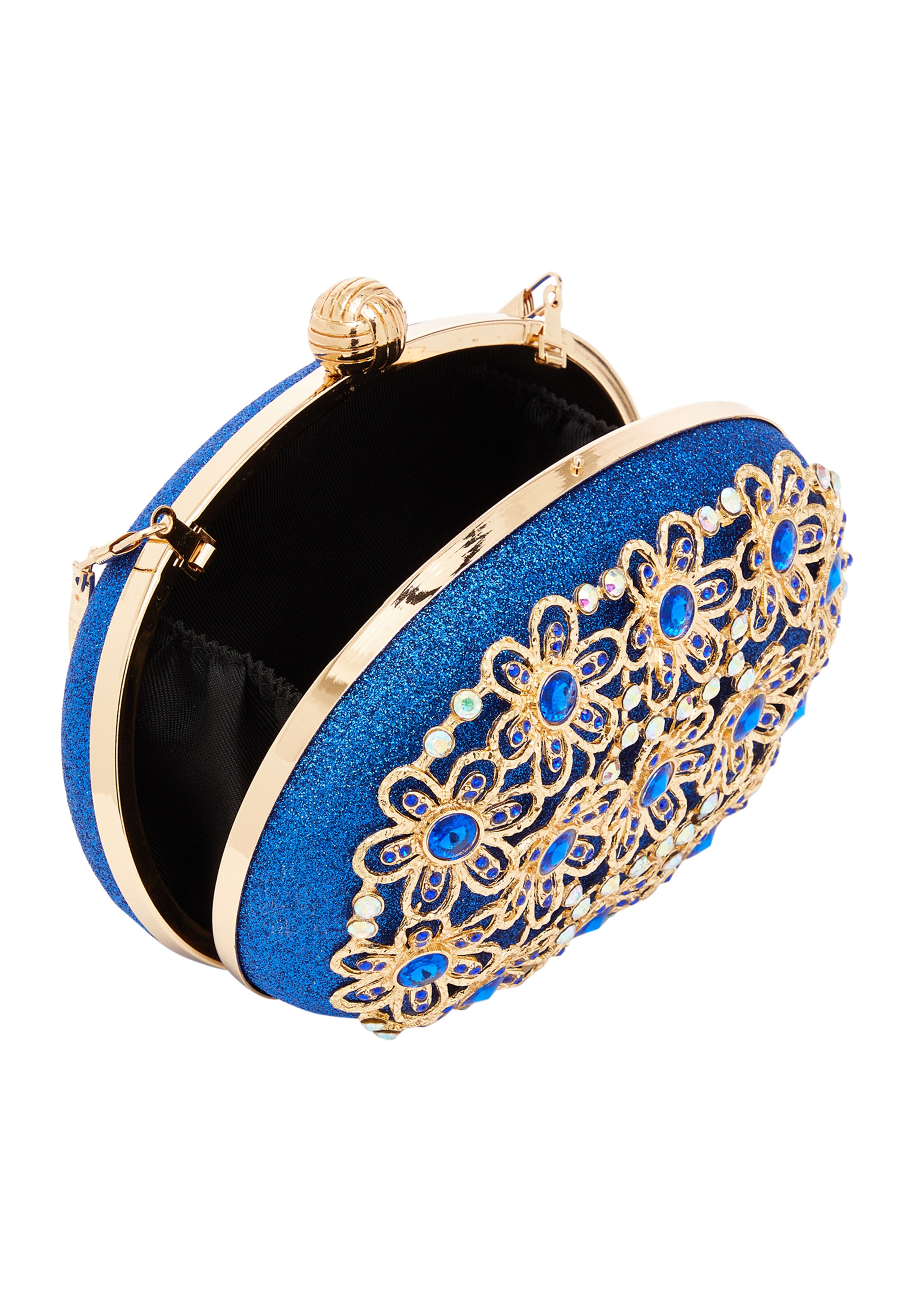 FELIPA Clutch in Blauw