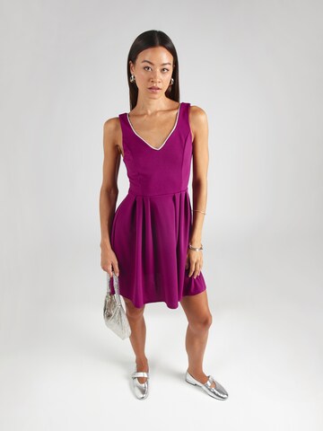 WAL G. - Vestido de cocktail 'ALEXANDRA' em roxo
