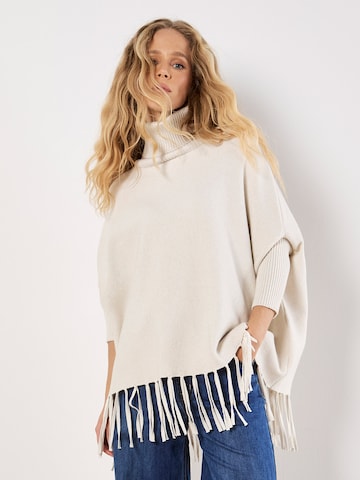Pull-over ' ' Apricot en beige : devant
