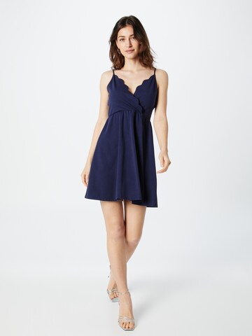 Robe 'Esther' ABOUT YOU en bleu : devant