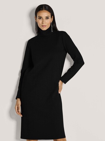 Robe MADELEINE en noir : devant
