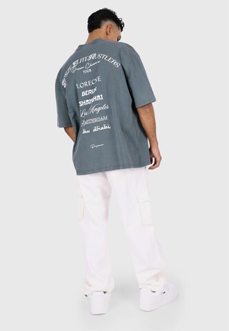 Dropsize Shirt 'Tour' in Grey