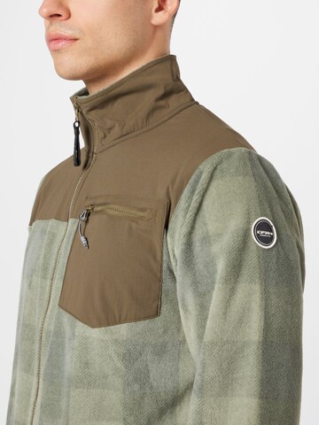 Veste en polaire fonctionnelle 'ALVEN' ICEPEAK en vert