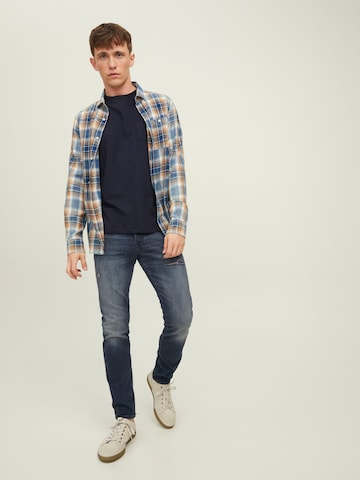 JACK & JONES Baggy Jeans 'Glenn' in Blauw: voorkant