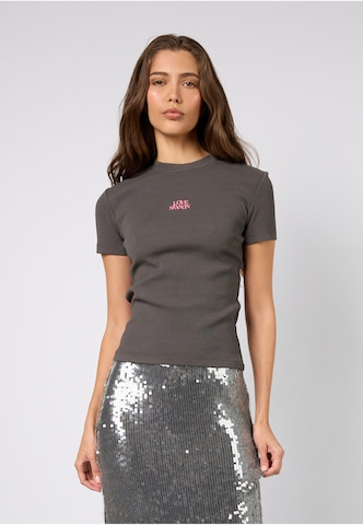 Maglietta 'Love Season' di OH APRIL in grigio: frontale