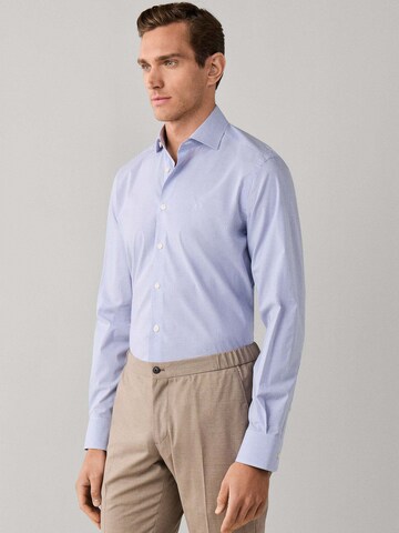 Hackett London Regular fit Overhemd 'Bengal' in Blauw